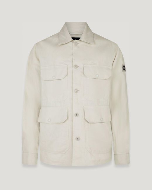 Belstaff Natural Forge Overshirt for men