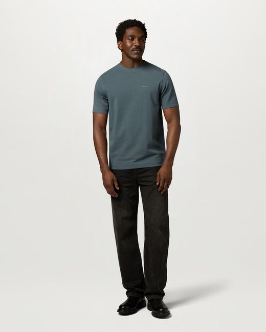 Belstaff Blue Men's Alloy T-shirt Cotton Jersey for men