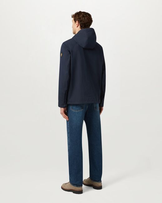 Belstaff Blue Men's Cargo Jacket Compact Technical Cotton for men