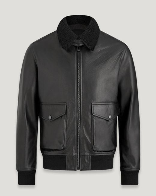 Belstaff Black Chart Jacket 50 for men