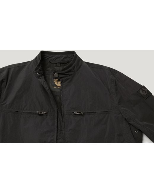 Belstaff Black Grid Jacket for men