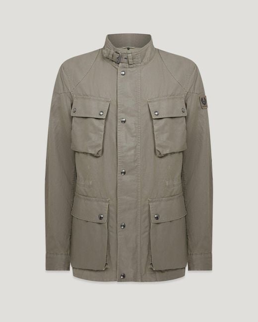 Belstaff Gray Fieldmaster Jacket for men