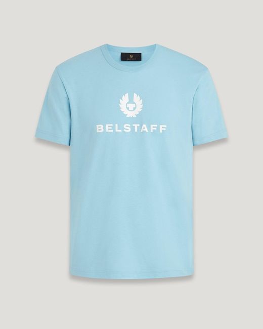 T-shirt signature Belstaff pour homme en coloris Blue
