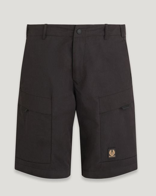 Belstaff Black Jet Shorts for men