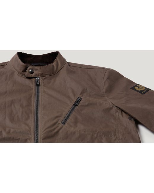 Belstaff Brown Men's Sideline Jacket Waxed Cotton for men