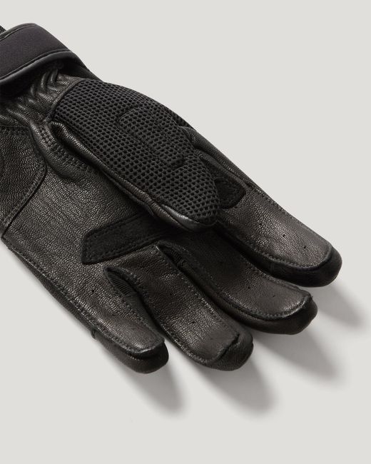 Belstaff Black Men's Twyford Motorcycle Glove for men