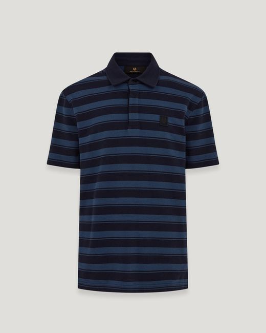 Belstaff Blue River Polo Cotton Pique for men