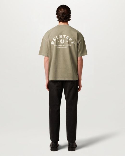Belstaff Natural Men's Competition T-shirt Cotton Jersey for men