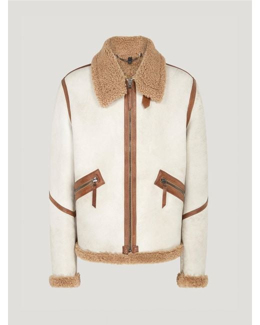 Belstaff Natural Centenary Flight Jacket for men