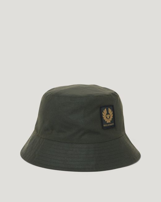 Belstaff Green Unisex Bucket Hat