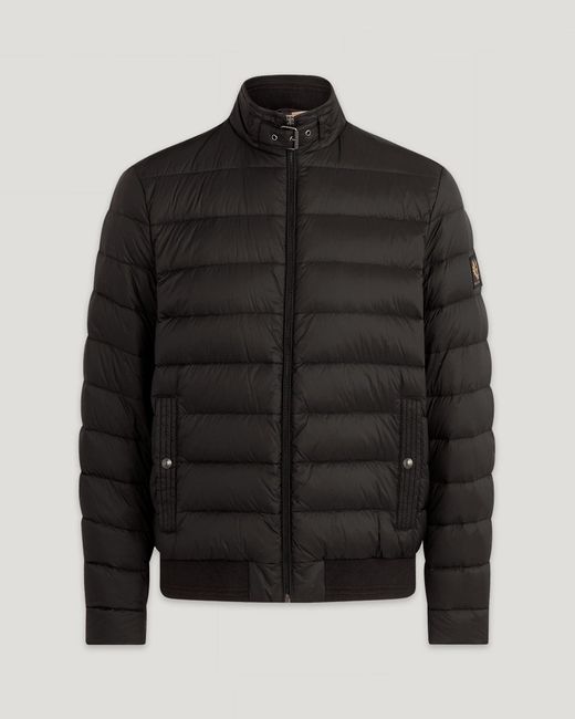 Belstaff Black Men's Circuit Jacket Down Filled Nylon for men