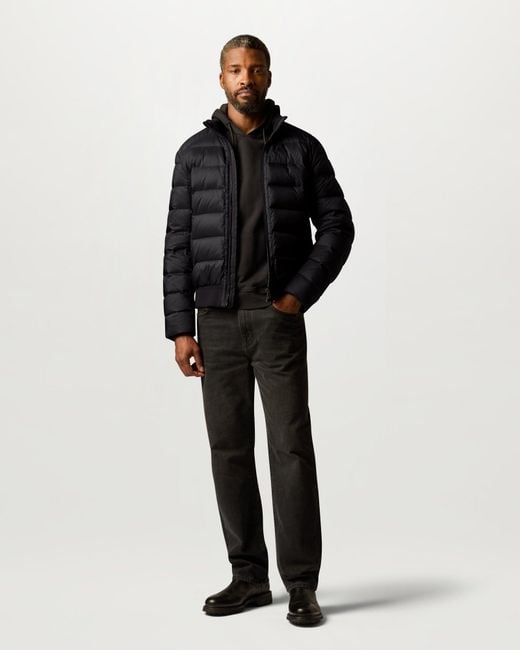 Belstaff Black Men's Compound Jacket Down Filled Nylon for men
