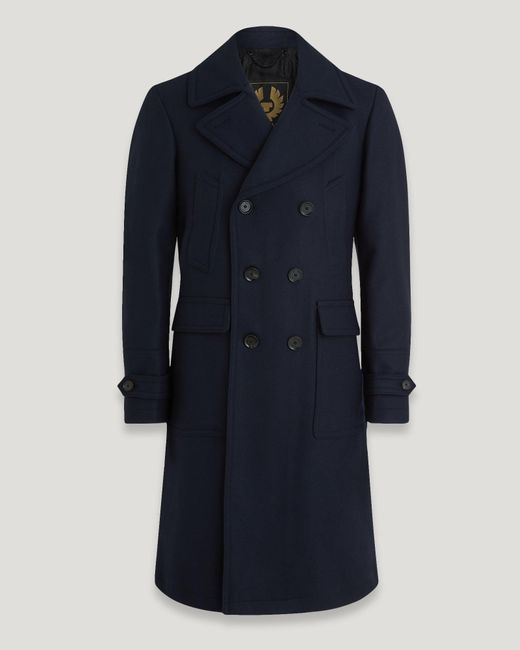 Belstaff Blue Milford Coat for men