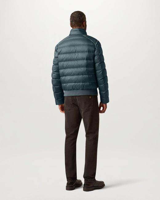 Belstaff Blue Men's Compound Jacket Down Filled Nylon for men