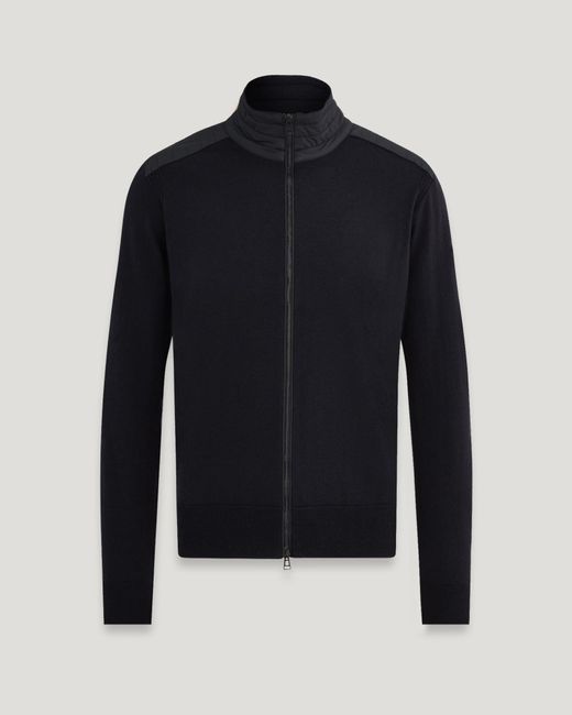 Cárdigan Con Cremallera Kelby Para Hombre Lana Merina Belstaff de hombre de color Blue