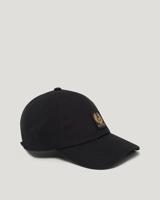 Belstaff Black Unisex Phoenix Logo Cap Cotton