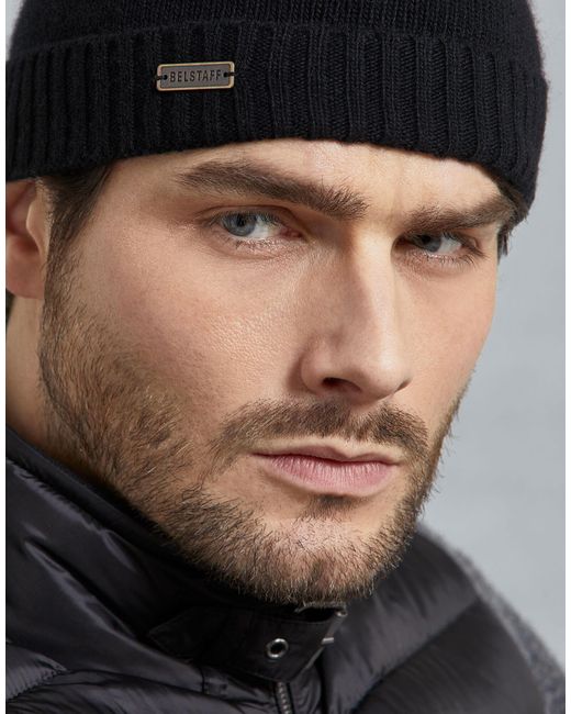 Belstaff Dock Hat in Black for Men | Lyst