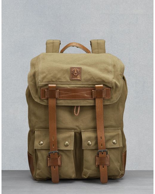 Belstaff Natural Colonial Backpack for men