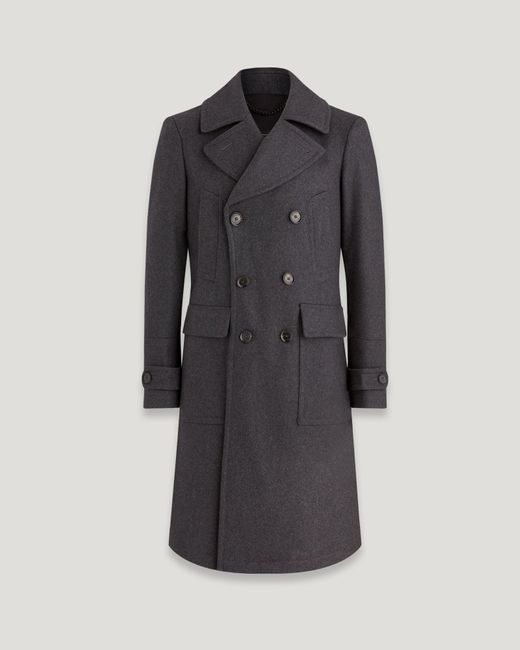 Belstaff Gray Milford Coat for men
