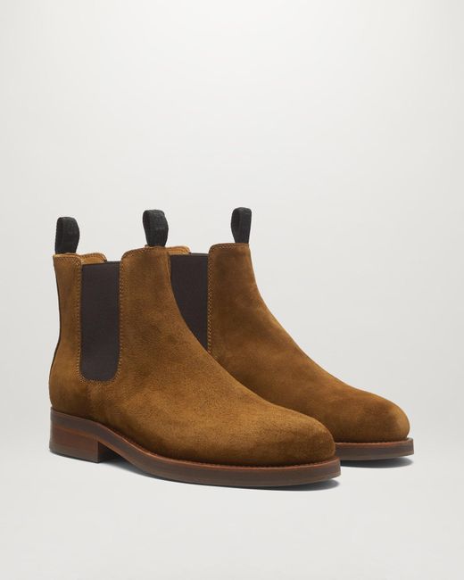 Belstaff Brown Longton Chelsea Boots for men