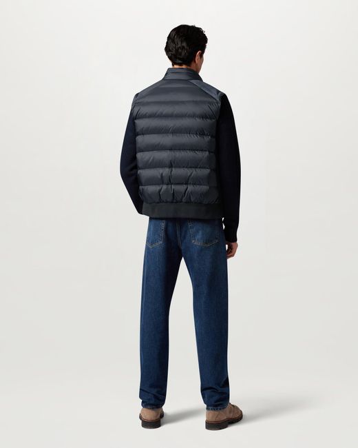 Belstaff Blue Men's Compound Gilet Down Filled Nylon for men