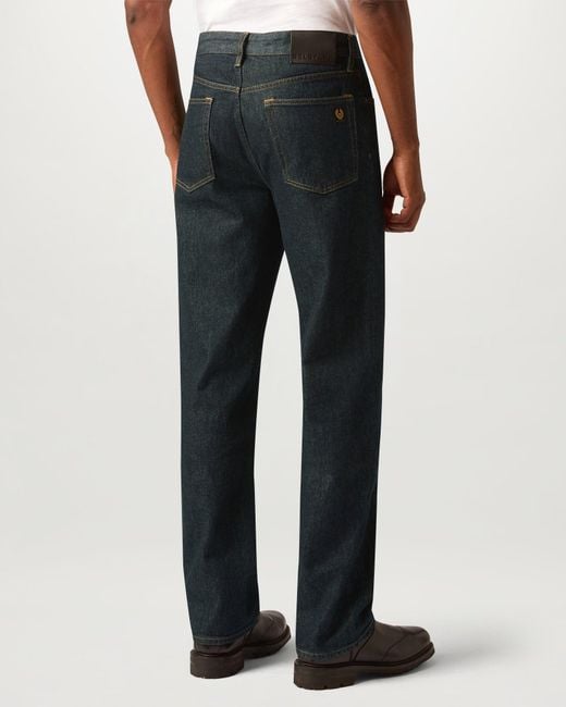 Belstaff Blue Men's B48 Jean Rinsed Denim for men