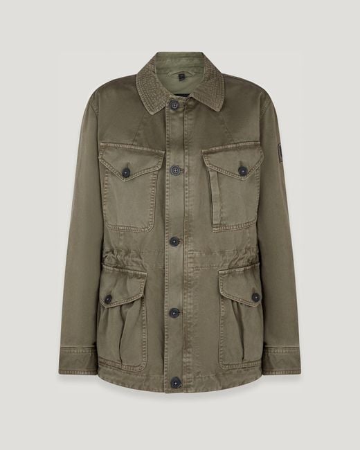 Belstaff Green Cs60 Field Jacket for men