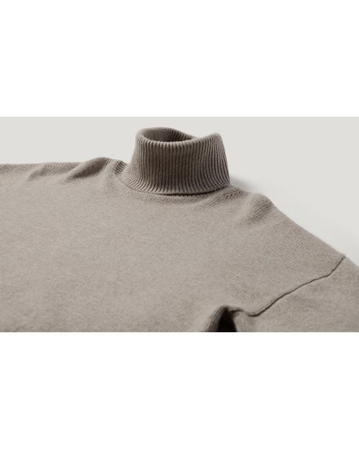 Belstaff Natural Women's Ottawa Jumper Wool Cashmere Blend