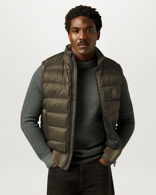 Belstaff Green Men's Compound Gilet Down Filled Nylon for men