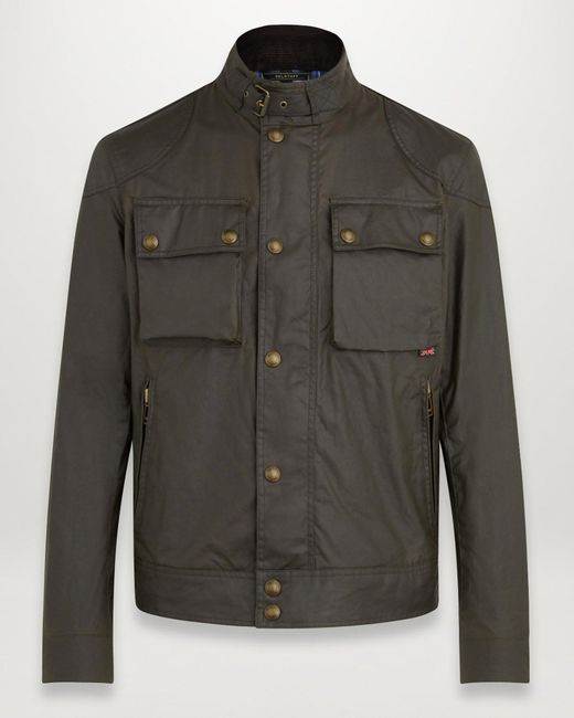 Chaqueta racemaster Belstaff de hombre de color Gray