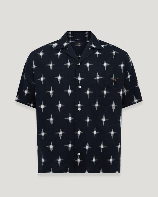 Belstaff Blue Tide Shirt Cotton for men
