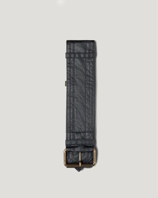 Belstaff Multicolor Men's Replacement Trialmaster Belt Waxed Cotton Dark Navy Size Uk 36-40