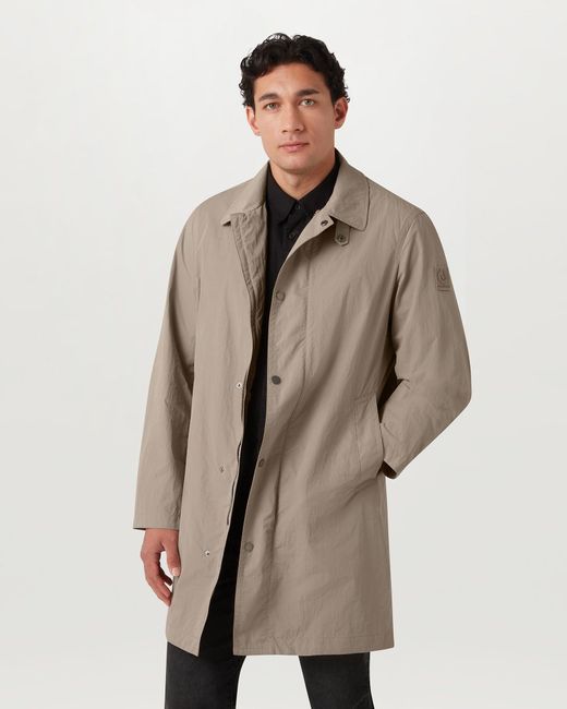 Belstaff Natural Men's Farer Coat Alpha Nylon for men