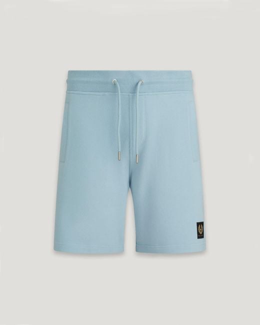 Pantalones de chándal cortos Belstaff de hombre de color Blue