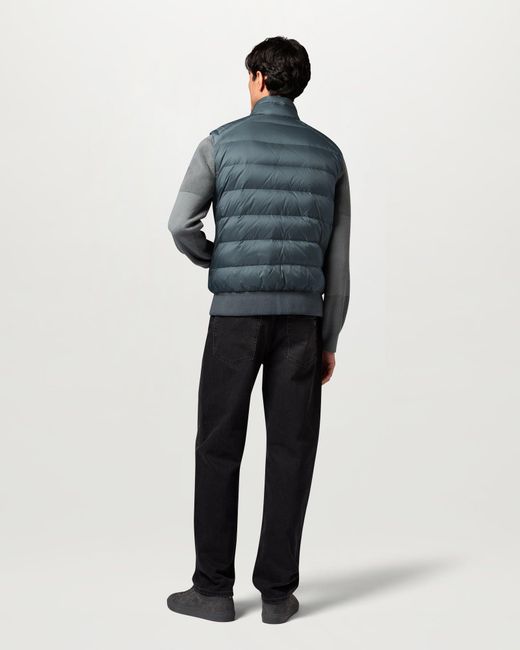 Belstaff Blue Men's Compound Gilet Down Filled Nylon for men