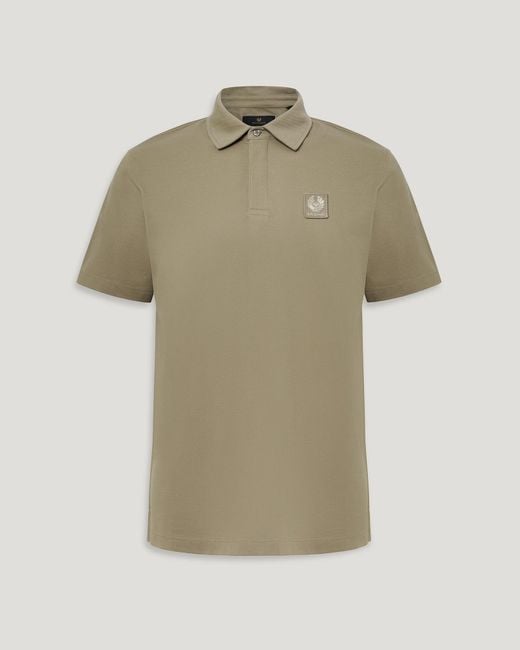 Belstaff Natural Men's Curator Polo Cotton Pique for men