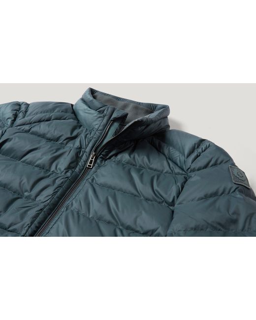 Belstaff Blue Men's Compound Jacket Down Filled Nylon for men