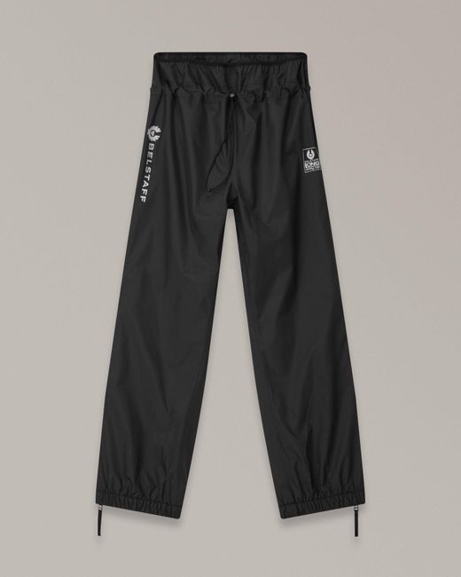 Belstaff Black Long Way Up Rain Motorcycle Trousers for men