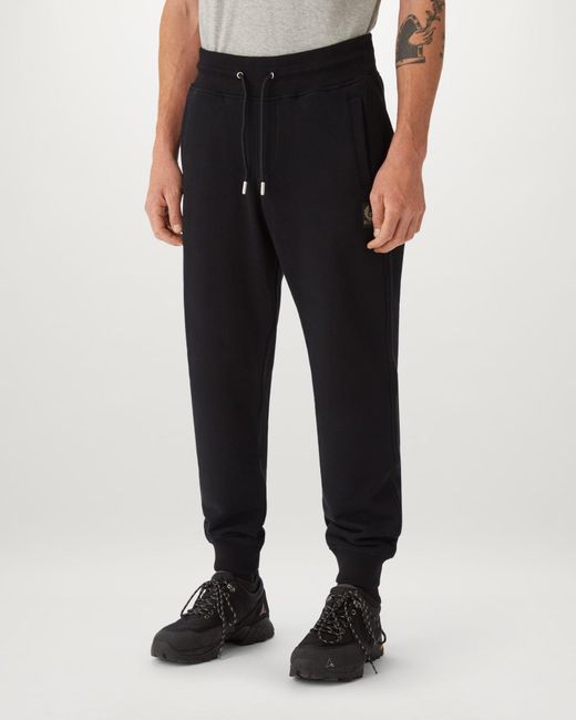 Belstaff Black Men's Sweatpant Cotton Fleece for men
