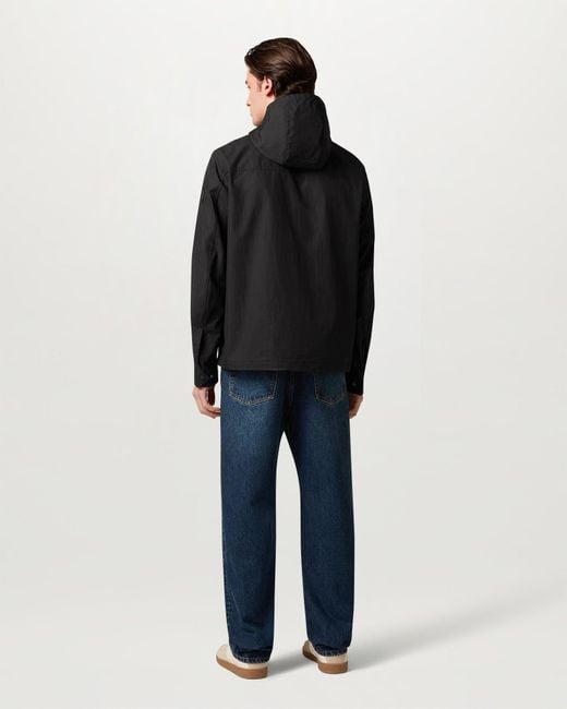 Belstaff Black Men's Container Overshirt Compact Technical Cotton for men