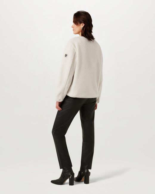 Belstaff Natural Women's Prue Fleece Jacket Lightweight