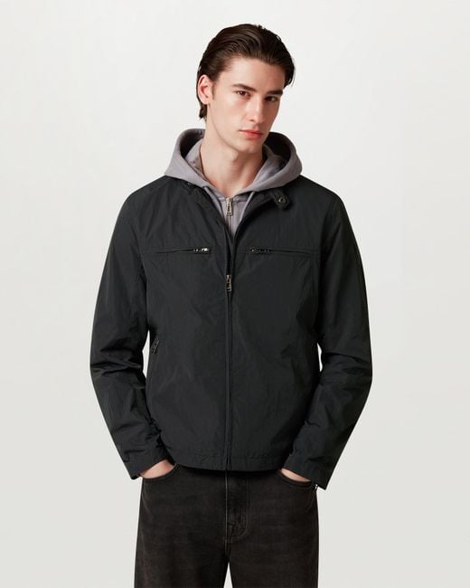 Belstaff Black Grid Jacket for men