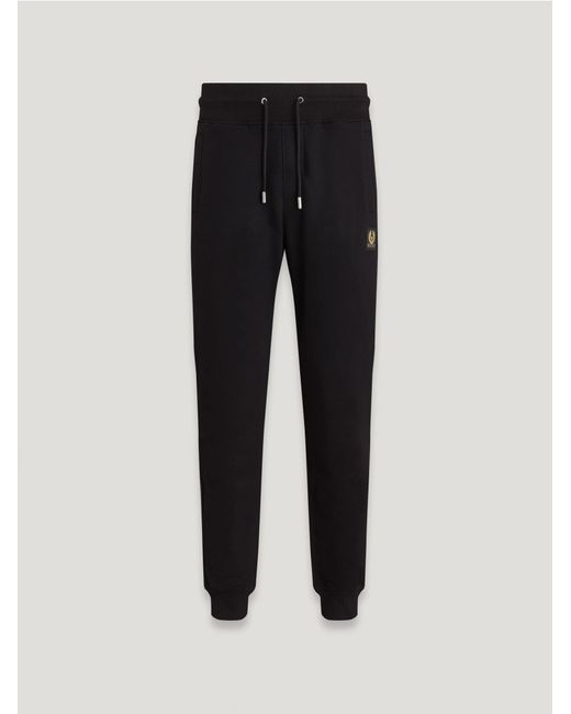 Belstaff Black Men's Sweatpant Cotton Fleece for men