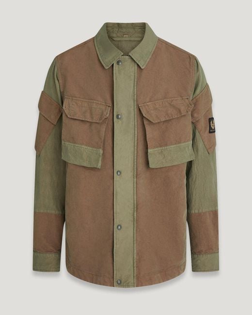 Belstaff Green Canteen Jacket for men