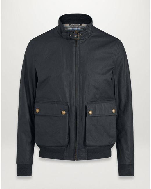Belstaff Blue Scouter Bomber Jacket for men