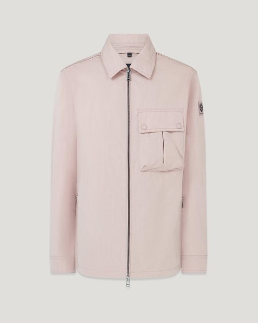 Belstaff Pink Drome Overshirt for men