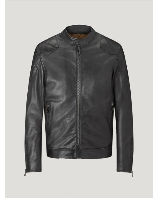 Belstaff Gray Centenary Outlaw Pro Motorcycle Jacket for men