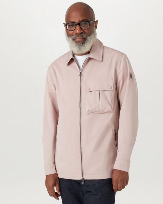 Belstaff Pink Drome Overshirt for men