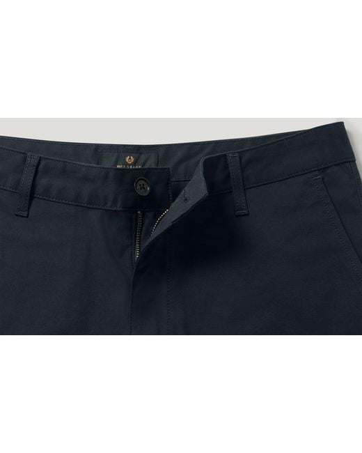Belstaff Blue Men's Route Cargo Short Cotton Twill for men