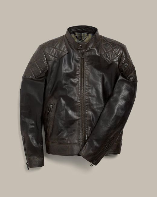 Belstaff Gray Outlaw Icon Jacket for men